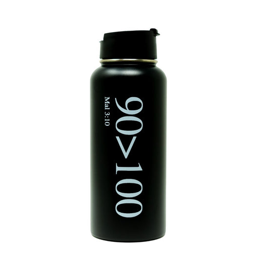 90GreaterThan100 - 22oz / 32oz Black Cold and Hot Tumbler - Keep Your Drinks at the Perfect Temperature!