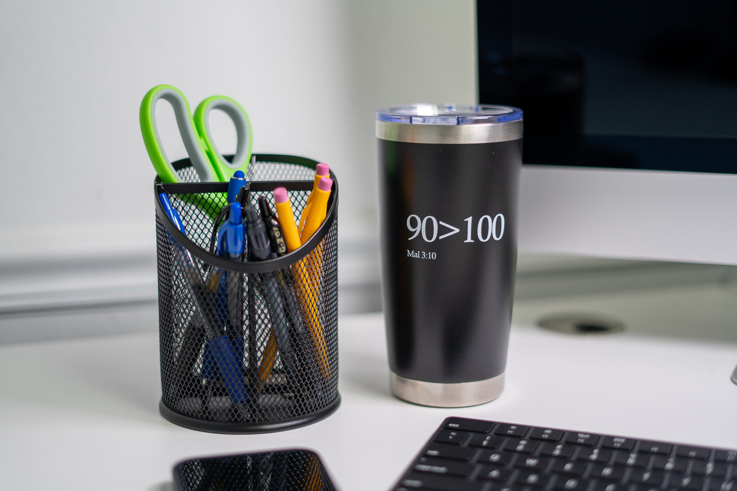 90>100 Tumbler - Keep Your Coffee Hot on the Go!